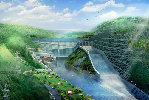 哈尔滨老挝南塔河1号水电站项目